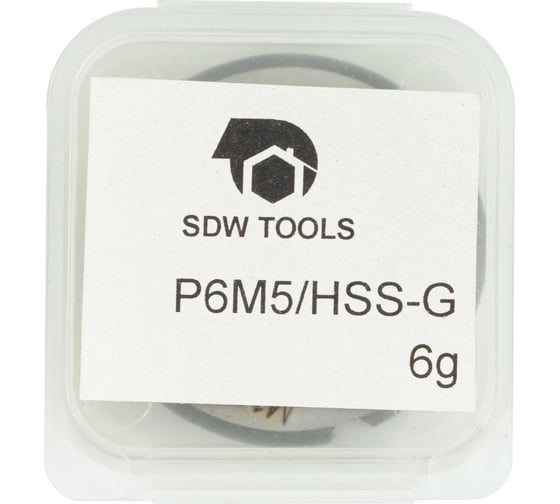 Плашка SDW TOOLS метрическая м8,0x1,0 р6м5 6g гост 9740-71 dh00081