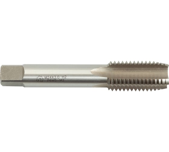 Метчик WOLFSTAR м/р м24x3,0 для скв. с прох. хв. р6м5/m2 гост 3266-81 ta00536 1