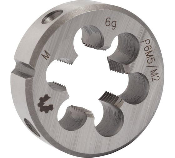 Плашка WOLFSTAR метрическая м27x3,0 р6м5/м2 6g гост 9740-71 dh00076