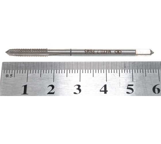 Метчик маш-руч. М 4х0.7, Р6М5, компл 2шт., d1=3.15мм, исп.1, Н2 ТехноСталь t171004