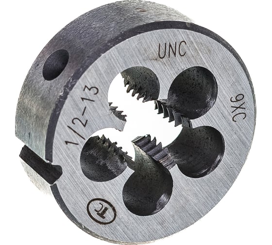 Плашка 1/2-13 UNС 60 9ХС ТехноСталь t254023