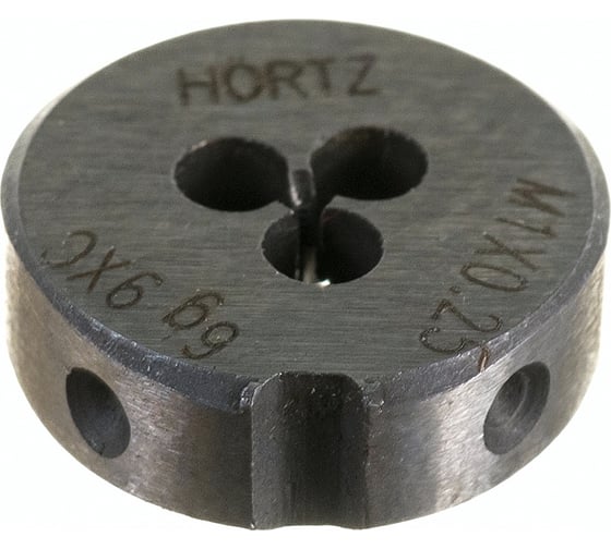 Плашка М 1 х0.25 9ХС HORTZ 203968