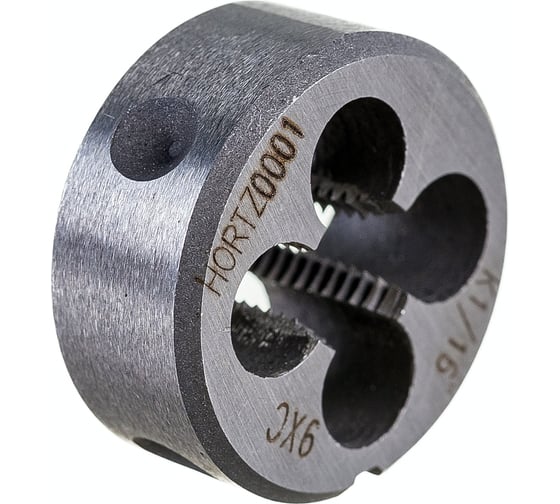 Плашка К 1/16 дюйма 9ХС HORTZ 204154