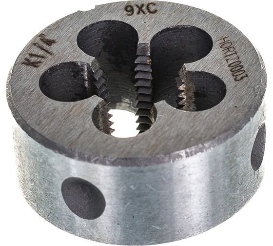 Плашка К1/4 дюйма 9ХС HORTZ 204156