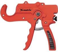 Ножницы для резки изделий из ПВХ, пистолетного типа, D до 36 мм, обрезиненная опорная рукоятка, порошковое покрытие MATRIX 78416