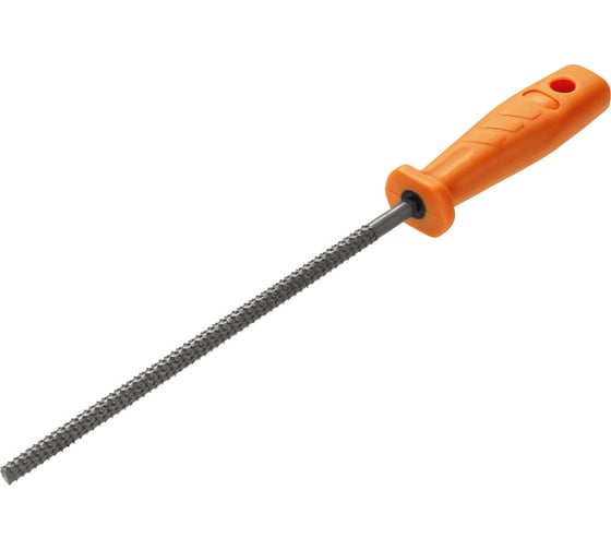 Рашпиль TDM ELECTRIC Рубин круглый, длина 200 мм, пластиковая рукоятка SQ1026-0231