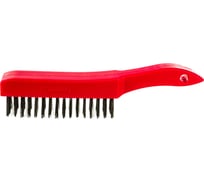 Зачистная пятирядная щетка с пластиковой ручкой MATRIX 74815