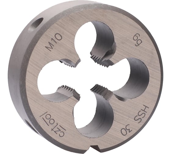 Плашка Bucovice Tools М10 шаг 1.5 мм HSS 30x11 мм 270100 1