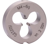 Плашка Bucovice Tools М4 шаг 0.7 мм HSSE-VA 20x5 мм 300040