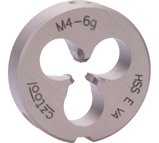 Плашка Bucovice Tools М4 шаг 0.7 мм HSSE-VA 20x5 мм 300040 1