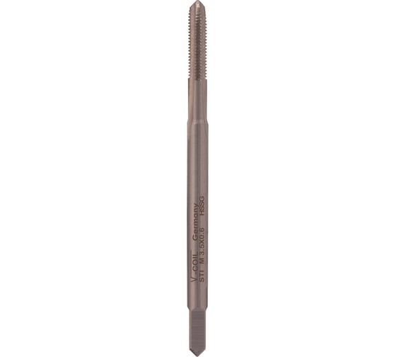 Метчик для вставки VOELKEL STI М3.5 шаг 0.6 мм HSS-G V03006