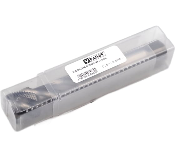 Машинный метчик FANAR М14x1.25 HSSE 6H R40 DIN-374-C 800 с винтовой канавкой /D2-511101-0144/ Т017743