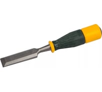 Стамеска, упрочненное полотно, ударопрочная двухкомпонентная ручка, стальной затыльник для ударных работ, 25мм KRAFTOOL EXPERT 1815-25_z01