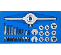 Набор метчиков и плашек "ПРОФЕССИОНАЛ" малых размеров: 31 предмет ЗУБР 28109-H31