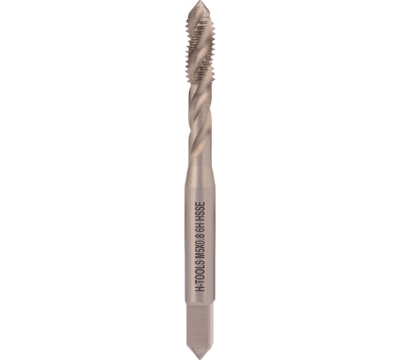 Метчик H-Tools машинно-ручной спиральный М5 шаг 0.8 ISO529 HSSE 203831-A2-0050