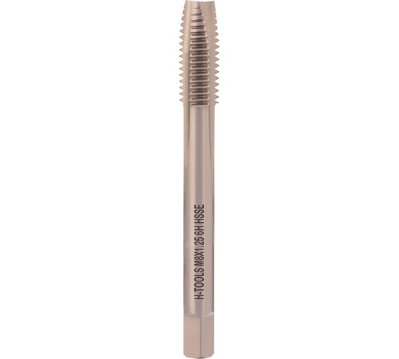 Метчик H-Tools машинно-ручной М8 шаг 1.25 ISO529 HSSE 203801-A2-0080