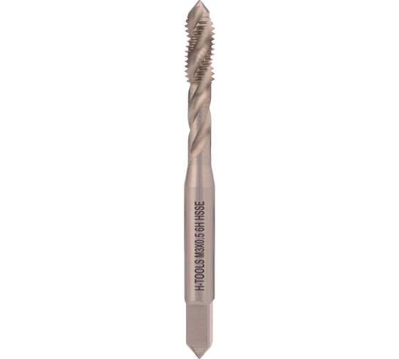 Метчик H-Tools машинно-ручной спиральный М3 шаг 0.5 ISO529 HSSE 203831-A2-0030