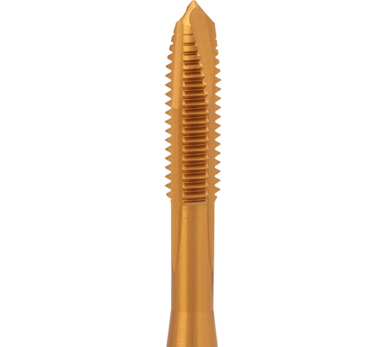 Метчик H-Tools машинный М3 шаг 0.5 DIN371 HSSE-TiN 113X01-C2-0030
