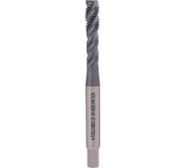 Метчик H-Tools машинный с винтовой канавкой М8 шаг 1.25 DIN371 HSSEPM-TiCN 528M01-C4-0080
