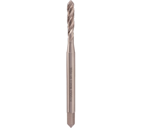 Метчик H-Tools машинный с винтовой канавкой М3 шаг 0.5 DIN371 HSSE 511101-C2-0030