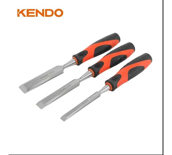 Набор плоских стамесок KENDO 3 шт 85121