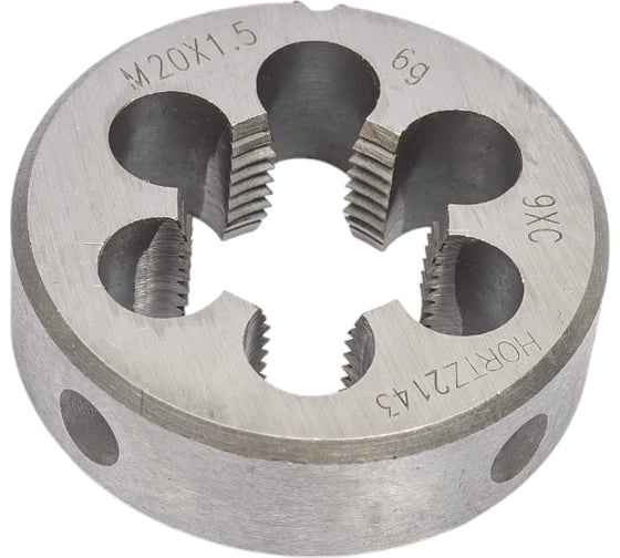 Плашка HORTZ М20x1.5 9ХС 204048 1