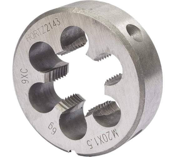 Плашка HORTZ М20x1.5 9ХС 204048