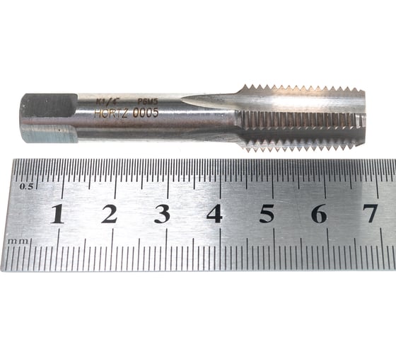 Метчик HORTZ K 1/4 м/р Р6М5 203841