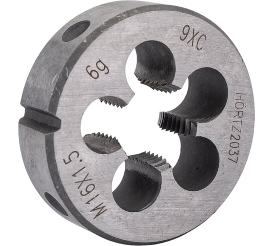 Плашка HORTZ М16x1.5 9ХС 204035