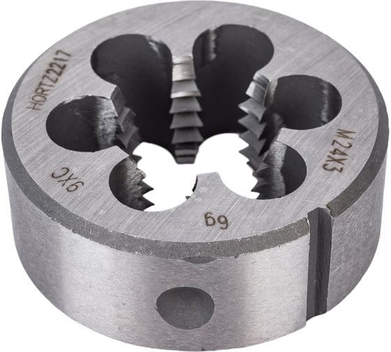 Плашка HORTZ М24x3 9ХС 204061