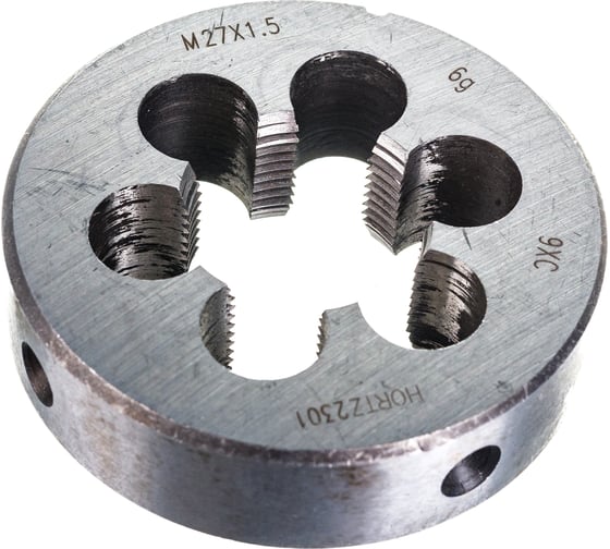 Плашка HORTZ М27x1.5 9ХС 204064