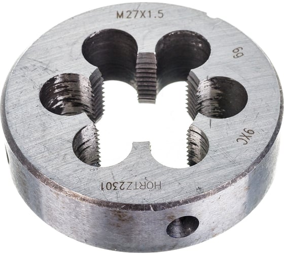 Плашка HORTZ М27x1.5 9ХС 204064