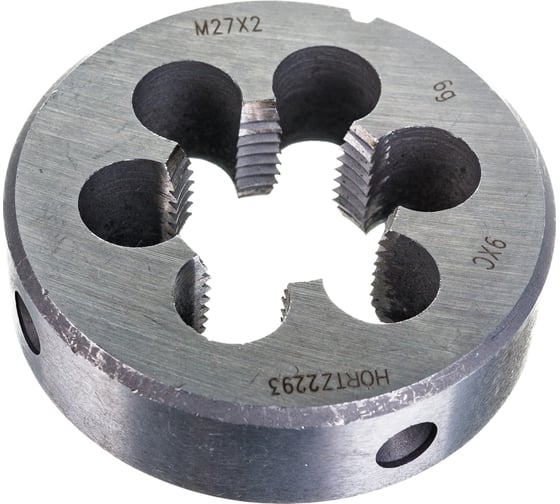 Плашка HORTZ М27x2 9ХС 204065