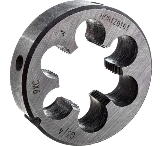 Трубная цилиндрическая плашка HORTZ G 3/4" 9ХС 204133