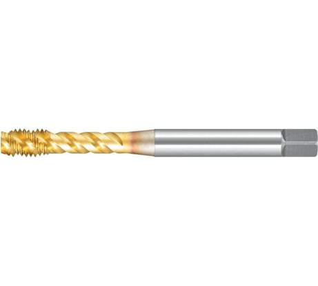 Машинный метчик М3 DIN371 6H TiN HSS-E тип N NORGAU 013130003