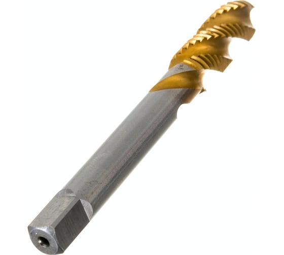 Метчик M10x1,25 HSS M2 TiN спиральный ПрофОснастка №434 арт. 50221034