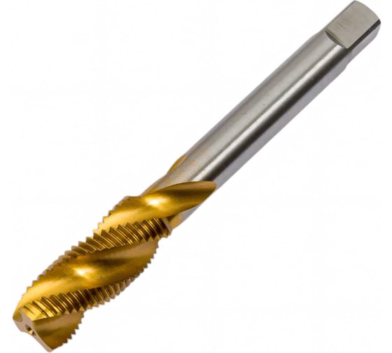 Метчик M12x1,25 HSS M2 TiN спиральный ПрофОснастка №444 арт. 50221044