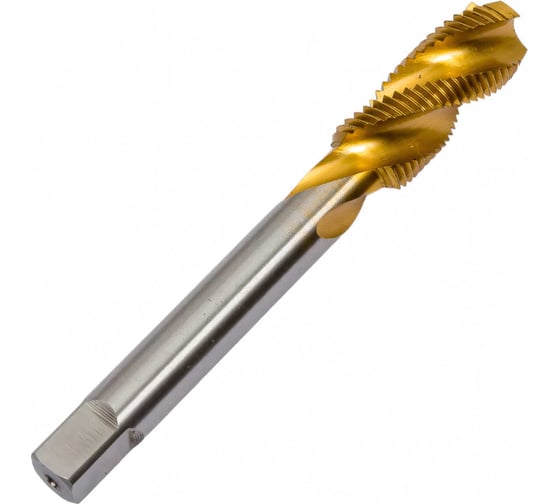 Метчик M12x1,25 HSS M2 TiN спиральный ПрофОснастка №444 арт. 50221044
