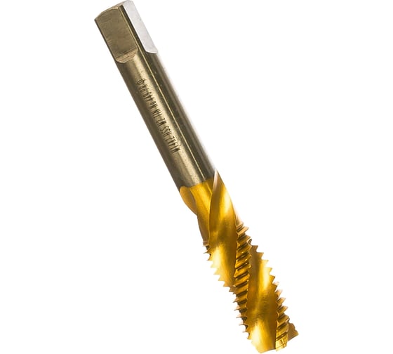 Метчик M14x2 HSS M2 TiN спиральный ПрофОснастка №449 арт. 50221049 1