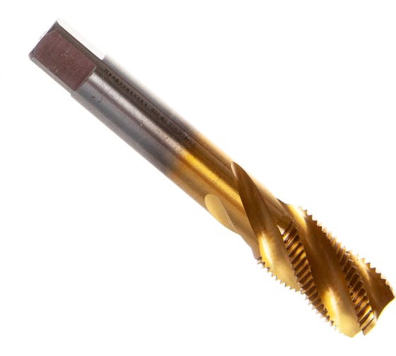 Метчик M18x1,5 HSS M2 TiN спиральный ПрофОснастка №466 арт. 50221066