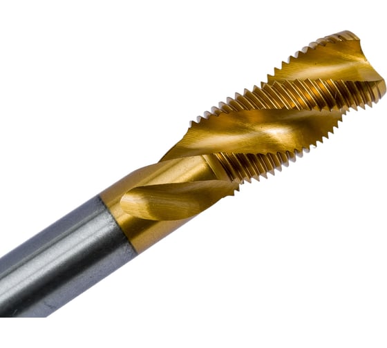 Метчик M16x1,5 HSS M2 TiN спиральный ПрофОснастка №458 арт. 50221058