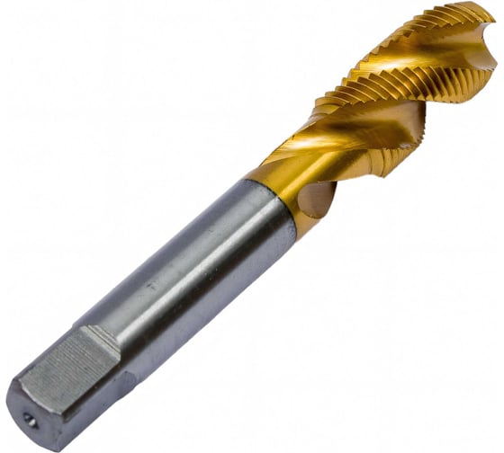 Метчик M16x1,5 HSS M2 TiN спиральный ПрофОснастка №458 арт. 50221058