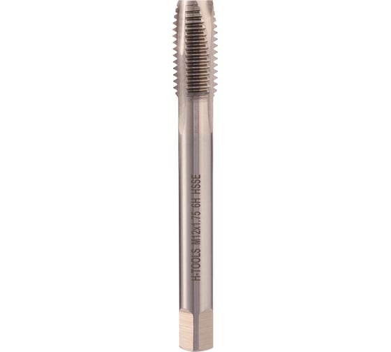 Метчик H-Tools машинный М12 шаг 1.75 DIN376 HSSE 111101-D2-0120