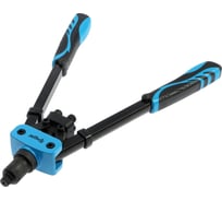 Заклепочник ТУНДРА 360 мм, двуручный, заклепки 2.4 - 3.2 - 4 - 4.8 - 6.4 мм 3105634