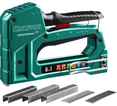 Алюминиевый cтеплер 53 (6-14мм)/140 (8-14мм)/13/ 53F/300/500 KRAFTOOL Universal-HD 3188