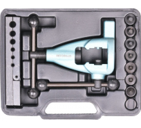 Набор для развальцовки трубок Автоdело двойной конус 4.75-10.0 мм 10 предметов 40435 15896