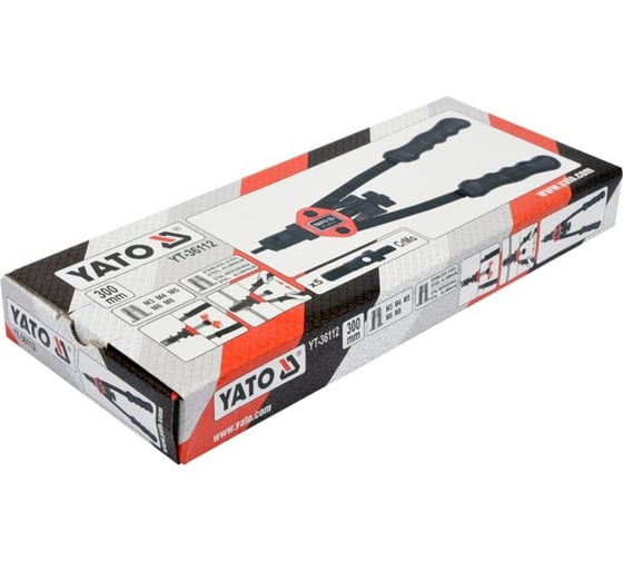 Заклепочник для резьбовых заклепок М3-М8 YATO YT-36112