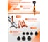 Набор для развальцовки трубок Partner 3/16", 1/4", 5/16", 3/8", 7/16", 1/2", 5/8", в кейсе, 10 предметов PA-656(16036) 4