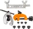 Набор для развальцовки трубок Partner 3/16", 1/4", 5/16", 3/8", 7/16", 1/2", 5/8", в кейсе, 10 предметов PA-656(16036) 10