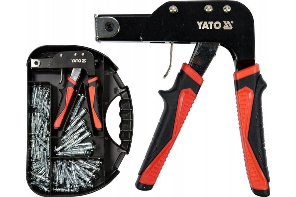 Пистолет для установки дюбелей Молли YATO +60 дюбелей YT-51451 ...